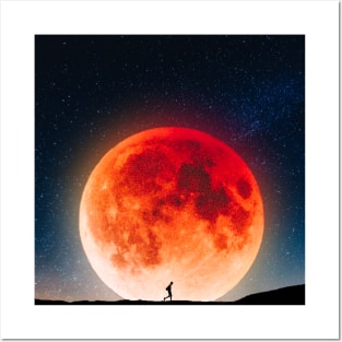 Red Moon Posters and Art